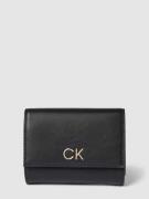 CK Calvin Klein Portemonnaie in unifarbenem Design mit Label-Detail in...