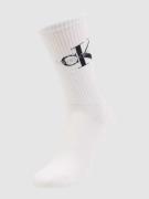 CK Calvin Klein Socken mit Logo in Weiss, Größe 40/46