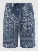 DENHAM Shorts aus Lyocell in Blau, Größe M