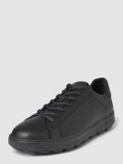 Geox Sneaker aus Leder mit Label-Detail in Black, Größe 41