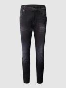 G-Star Raw Skinny Fit Jeans mit Label-Patch in Mittelgrau, Größe 28/32