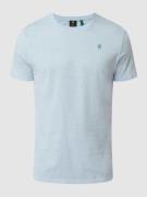 G-Star Raw Hemd mit Label-Stitching in Hellblau Melange, Größe S