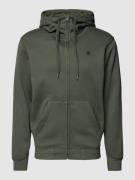 G-Star Raw Sweatjacke mit Kapuze in Anthrazit, Größe L