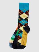 Happy Socks Socken mit Allover-Muster im 3er-Pack in Dunkelblau, Größe...