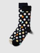 Happy Socks Socken mit Allover-Muster Modell 'Classic Big Dot' in Blac...