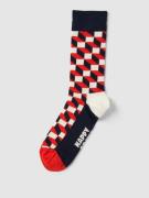 Happy Socks Socken mit Allover-Muster in Marine, Größe 36/40
