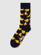 Happy Socks Socken mit Allover-Muster Modell 'BANANA' in Marine, Größe...