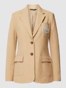 Lauren Ralph Lauren Blazer mit Label-Badge Modell 'VEERATTA' in Camel,...