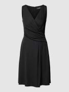 Lauren Ralph Lauren Minikleid in Wickel-Optik Modell 'AFARA' in Black,...