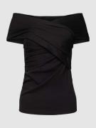 Lauren Ralph Lauren T-Shirt in Wickel-Optik Modell 'BARNITA' in Black,...