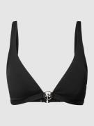 MICHAEL Michael Kors Bikini-Oberteil mit Label-Detail in Black, Größe ...