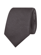 SELECTED HOMME Krawatte mit fein strukturiertem Muster in Black, Größe...