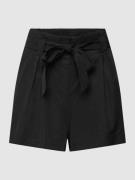 Superdry Shorts mit Stoffgürtel in Black, Größe L