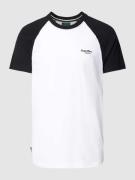 Superdry T-Shirt mit Raglanärmeln Modell 'Essential Logo' in Weiss, Gr...