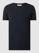 Casual Friday T-Shirt mit Stretch-Anteil Modell 'Lincoln' in Marine, G...