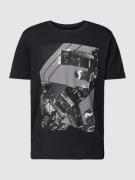 Esprit Collection T-Shirt mit Motiv-Print in Black, Größe S