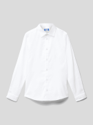 Jack & Jones Regular Fit Hemd mit Kentkragen Modell 'PARMA' in Weiss, ...