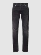 Jack & Jones Slim Fit Jeans im 5-Pocket-Design Modell 'GLENN' in Black...