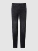 Hiltl Slim Fit Jeans mit Kaschmir-Anteil Modell 'Tecade' in Black, Grö...