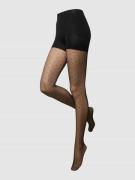 MAGIC Bodyfashion Strumpfhose mit Shaping-Shorts Modell 'SEXY DOTS' in...