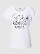 Montego T-Shirt mit Peanuts®-Print in Weiss, Größe XS
