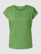 Montego T-Shirt mit Kappärmeln in Oliv, Größe XS