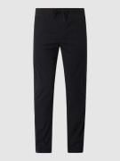 !Solid Slim Fit Jogpants mit Stretch-Anteil in Black, Größe S