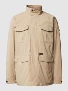 Didriksons Jacke mit Stehkragen Modell 'FRANK' in Beige, Größe L