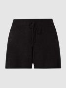 Only Shorts mit elastischem Bund Modell 'Fiona' in Black, Größe XS