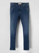 Only Skinny Fit Jeans mit Stretch-Anteil Modell 'Royal' in Blau, Größe...