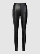 Only Leggings in Leder-Optik Modell 'Jessie' in Black, Größe XS