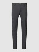 Only & Sons Tapered Fit Stoffhose mit Fischgratmuster in Black, Größe ...