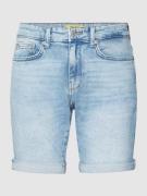 Only & Sons Jeansshorts mit Label-Patch Modell 'PLY' in Jeansblau, Grö...