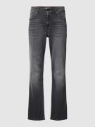 Tommy Jeans Straight Leg Jeans im 5-Pocket-Design Modell 'RYAN' in Bla...