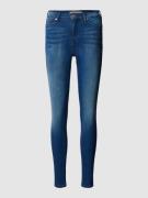 Tommy Jeans Skinny Fit Jeans im 5-Pocket-Design Modell 'NORA' in Blau,...