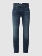 Tommy Jeans Slim Fit Jeans mit Label-Detail Modell 'AUSTIN' in Black, ...