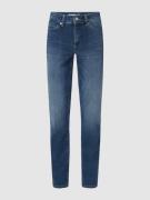 MAC Feminine Fit Jeans mit Stretch-Anteil Modell 'Melanie' in Blau, Gr...
