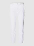 MAC Slim Fit Jeans im 5-Pocket-Design in Weiss, Größe 42/26