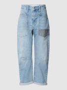 MAC Baggy Fit Jeans mit Cargotaschen in Hellblau, Größe 38