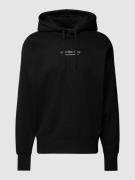Calvin Klein Jeans Hoodie mit Label-Detail in Black, Größe XS