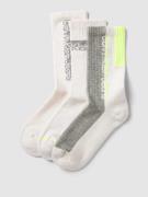 Calvin Klein Jeans Socken mit Label-Details im 3er-Pack in Beige, Größ...