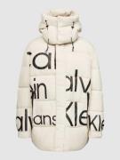 Calvin Klein Jeans Jacke mit Label-Print Modell 'DISRUPTED' in Offwhit...