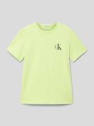 Calvin Klein Jeans T-Shirt mit Label-Print Modell 'CHEST MONOGRAM' in ...