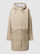 ICHI Parka mit Eingrifftaschen in Beige, Größe L