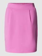 ICHI Minirock mit Bundfalten Modell 'Kate' in Pink, Größe XS