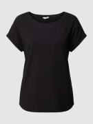 B.Young T-Shirt mit Rundhalsausschnitt in Black, Größe S