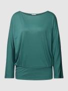 Tom Tailor Longsleeve aus Lyocell in unifarbenem Design in Bottle, Grö...