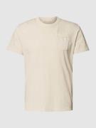 Tom Tailor T-Shirt mit Brusttasche - The Good Dye Capsule in Beige, Gr...