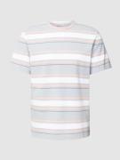 Tom Tailor T-Shirt mit Streifenmuster in Mint, Größe S
