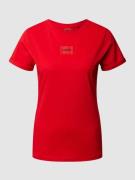 HUGO Slim Fit T-Shirt aus Bio-Baumwolle in Rot, Größe XS